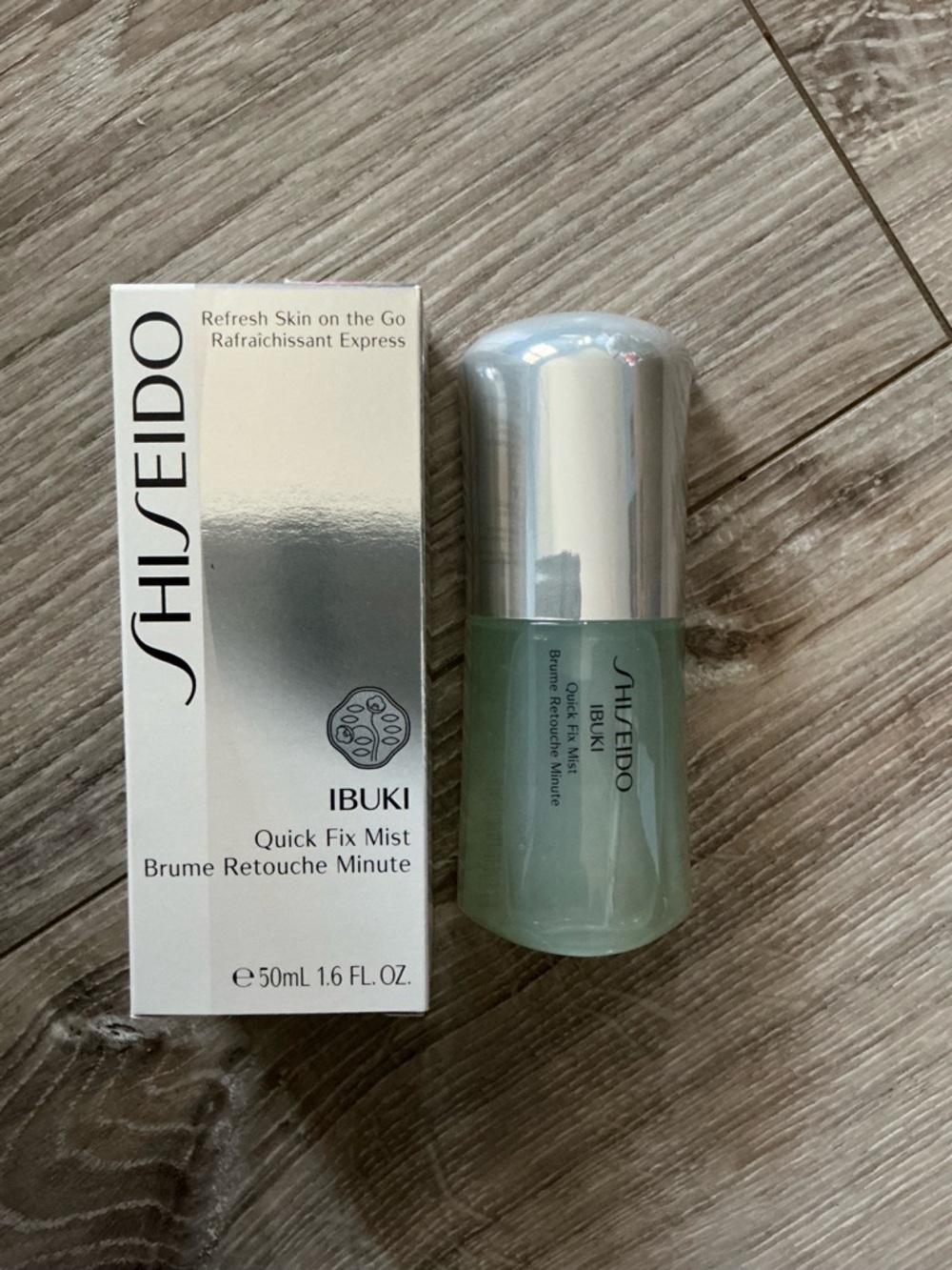 Shiseido Ibuki Quick Fix Mist Brume Retouche Minute 50ml/1.6oz
